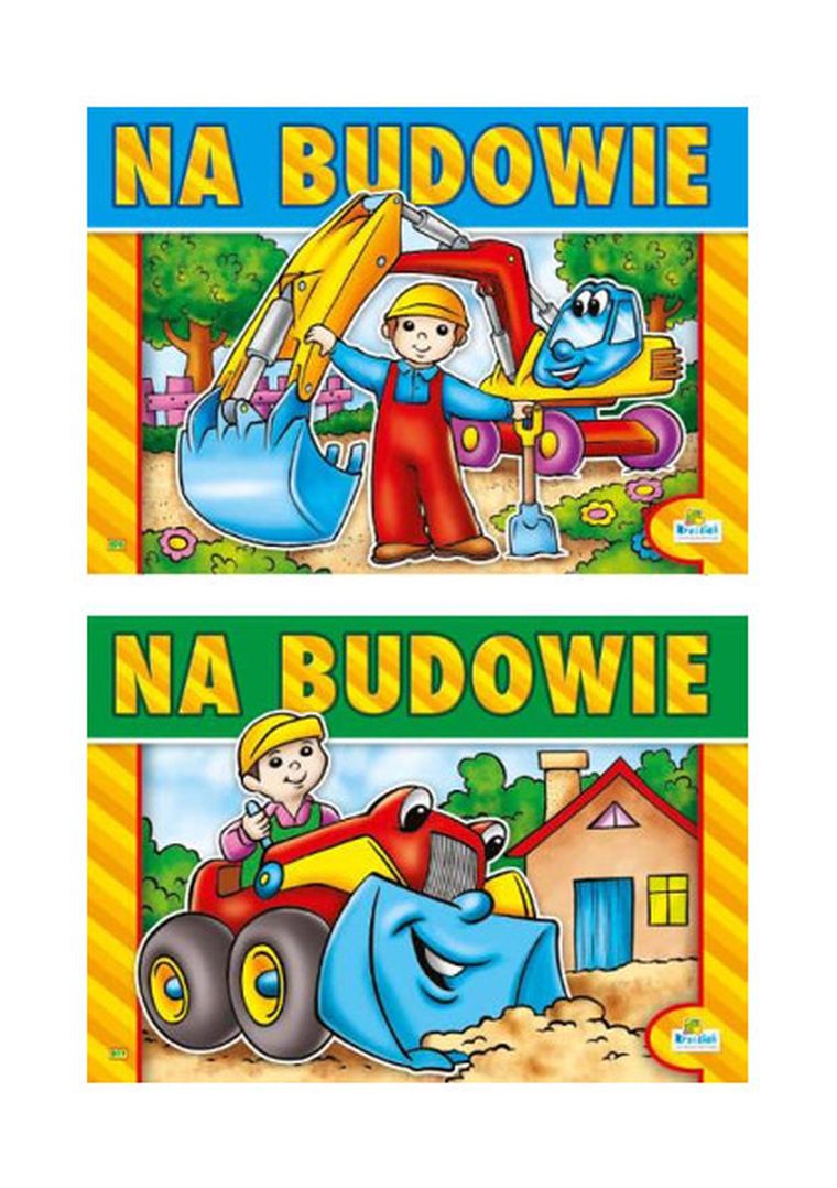 Na budowie. Kolorowanka