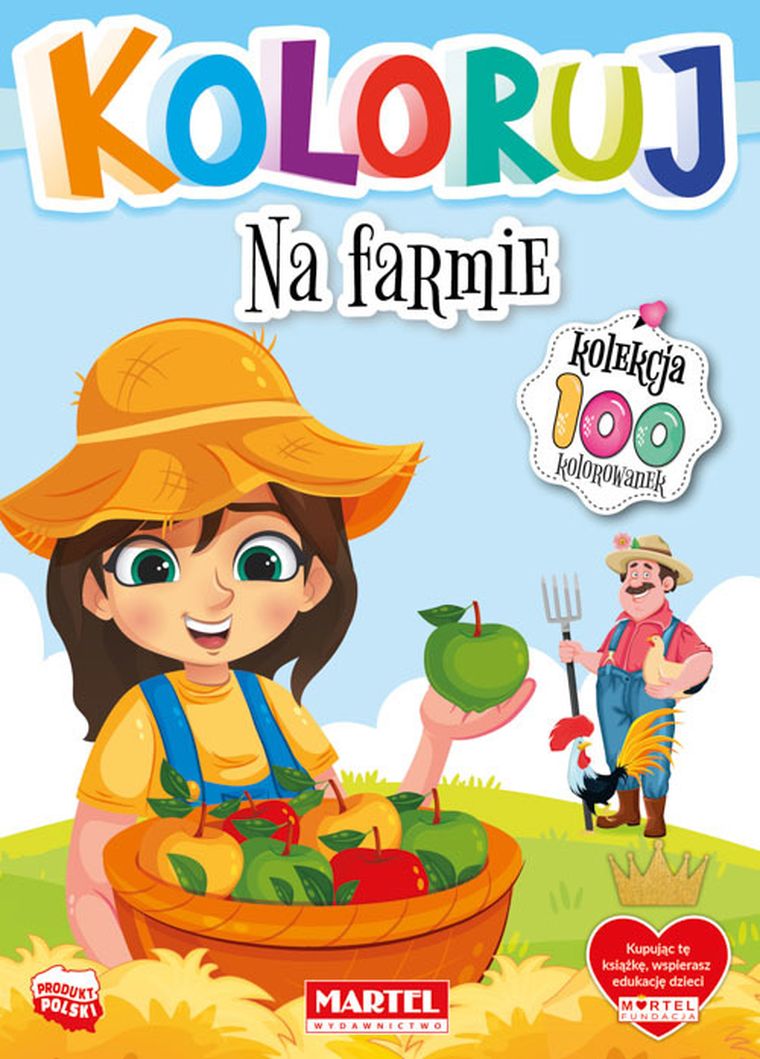 Na farmie. Koloruj — Martel