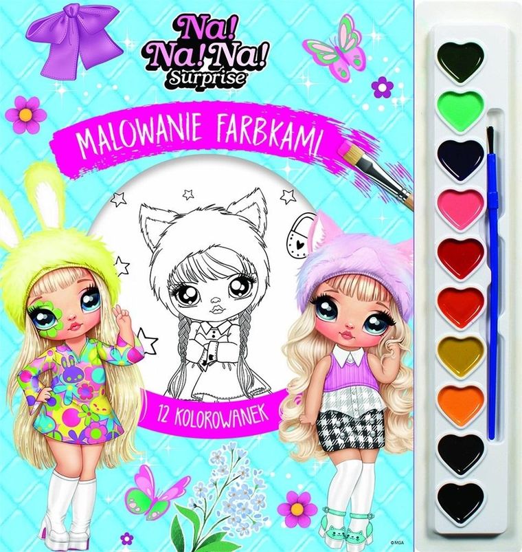 Na! Na! Na! Surprise. Malowanie farbkami