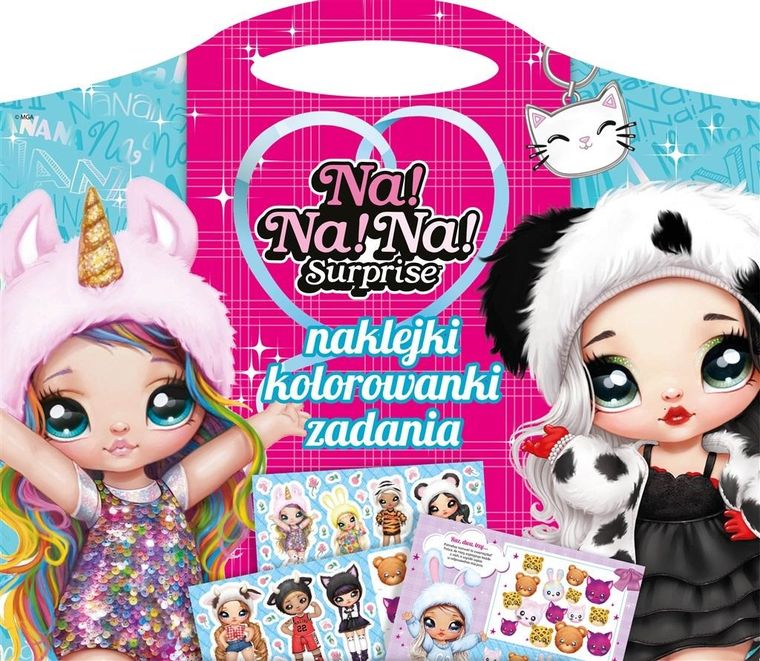 Na! Na! Na! Surprise. Naklejki, kolorowanki