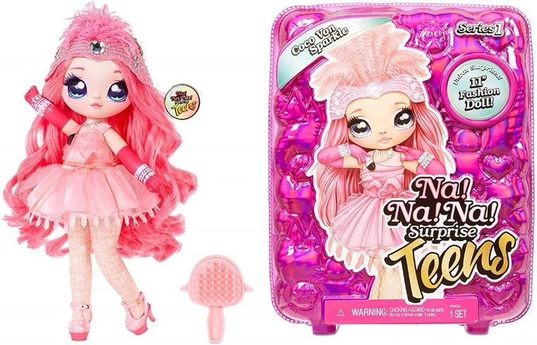Na! Na! Na! Surprise Teens, Coco Von Sparkle, lalka, 28 cm