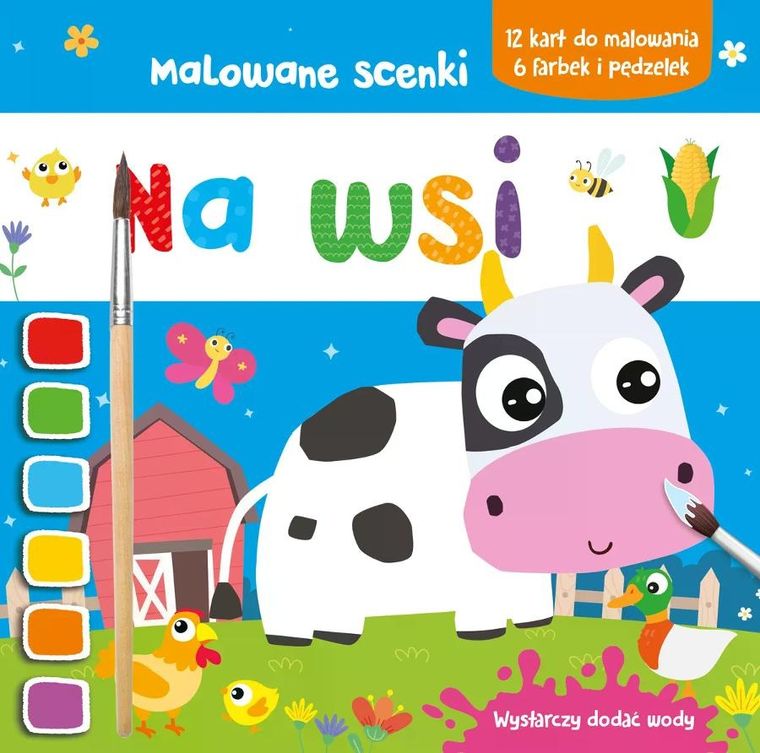 Na wsi. Malowane scenki