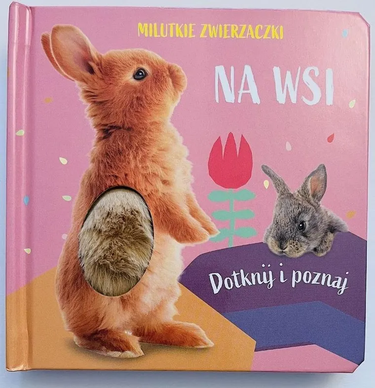 Na wsi. Milutkie zwierzaczki. Dotknij i poznaj