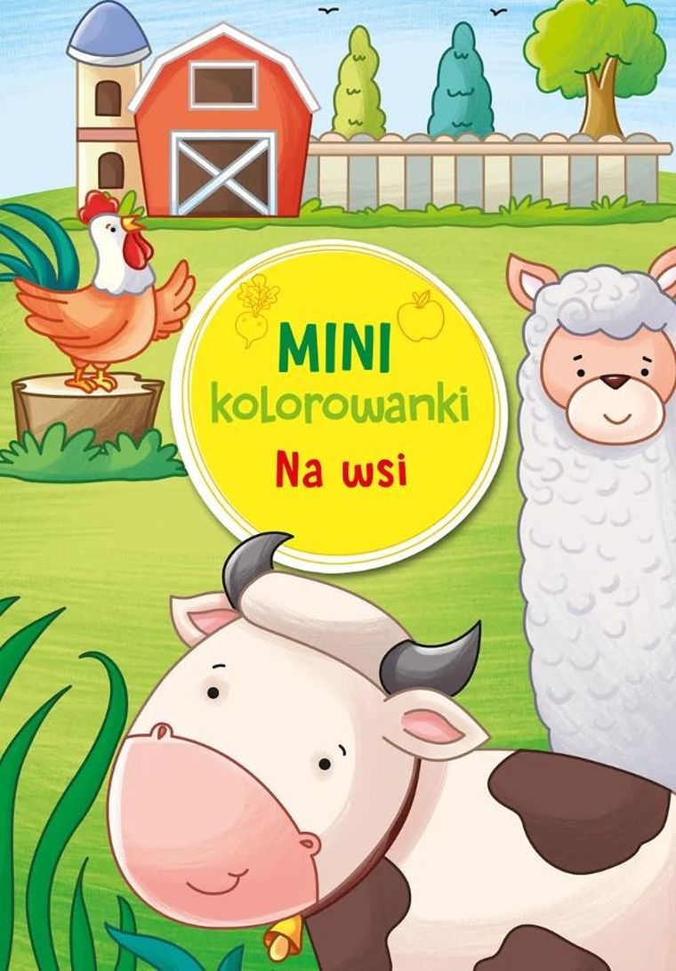 Na wsi. Mini kolorowanki