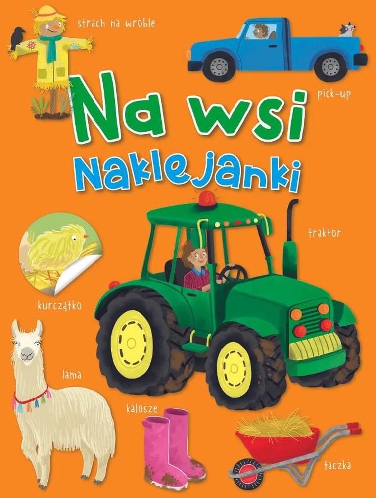 Na wsi. Naklejanki