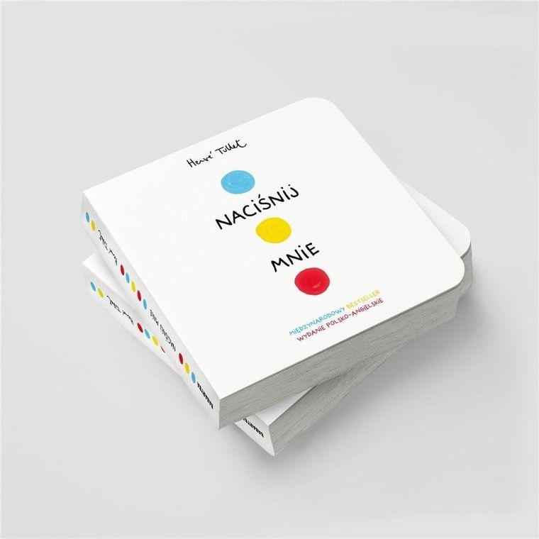 Naciśnij mnie. Press me. Wydanie polsko-angielskie