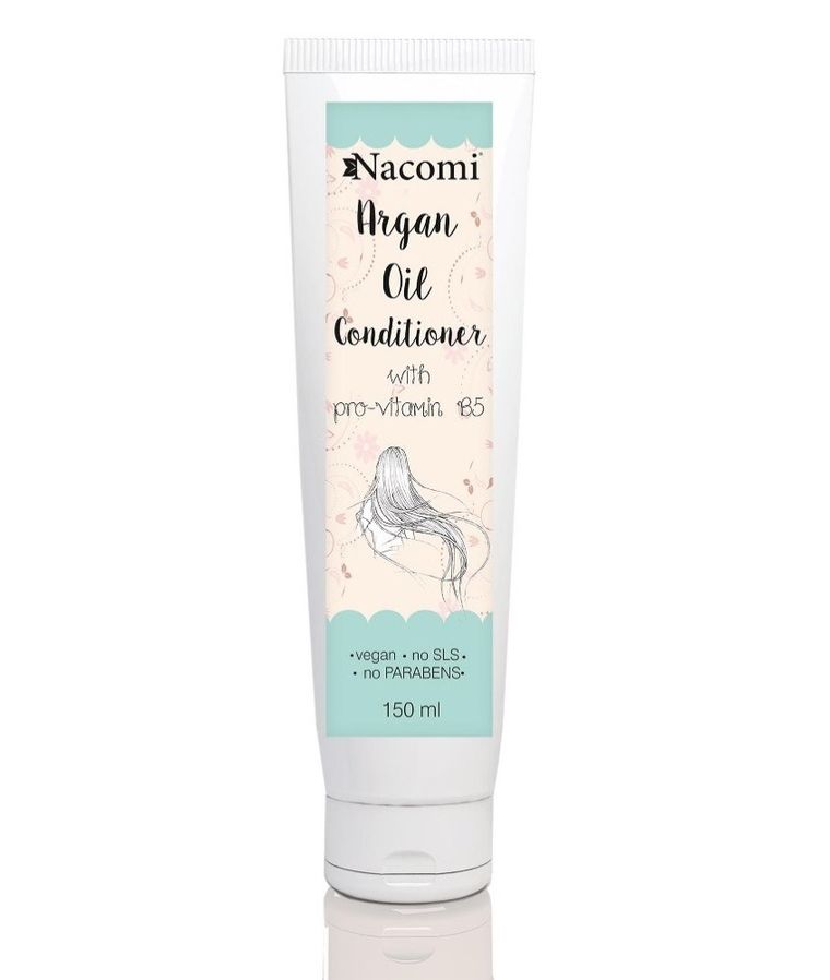 Nacomi, Argan Oil, odżywka do włosów z olejem arganowym, 150 ml