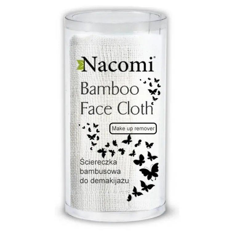 Nacomi, Bamboo Face Cloth, Make Up Remover, ściereczka bambusowa do demakijażu