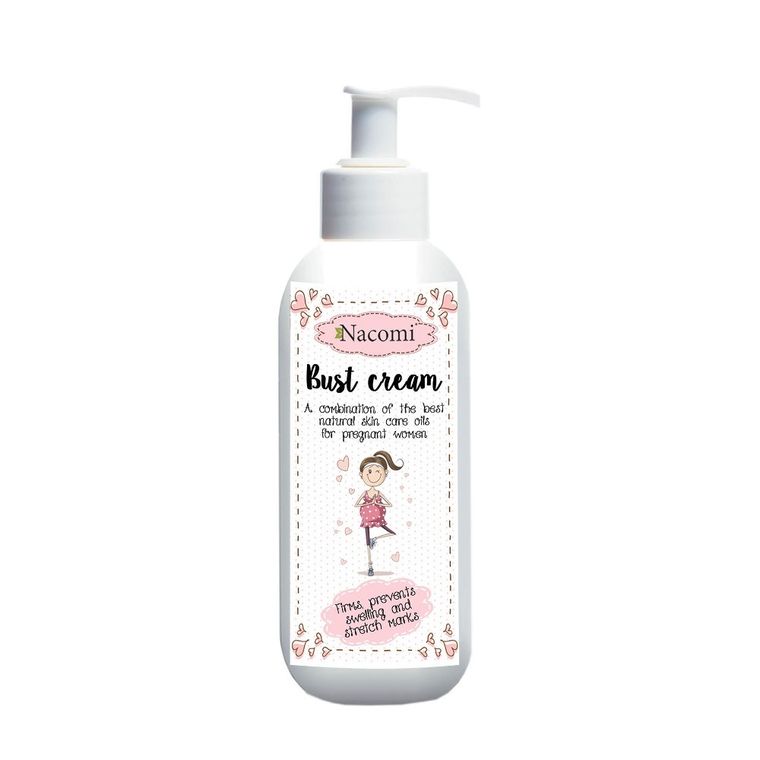Nacomi, Bust Cream, krem do biustu dla kobiet w ciąży, 140 ml