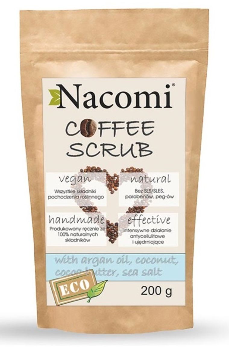 Nacomi, Coffee Scrub, peeling kawowy, 200 g