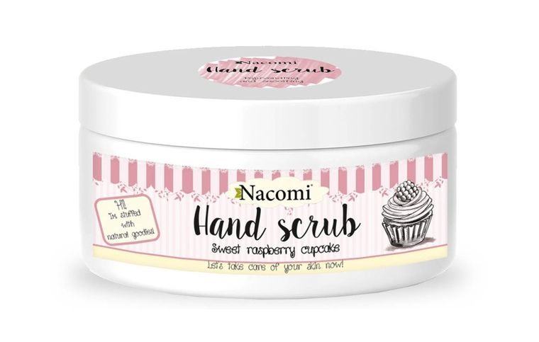 Nacomi, Hand Scrub, naturalny peeling do rąk, 125g
