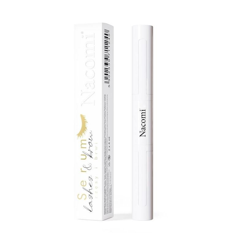 Nacomi, Lashes & Brow, serum do rzęs i brwi, 8 ml