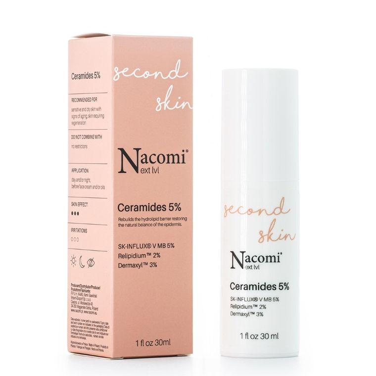 Nacomi, Next Level, Ceramidy, 5%, 30 ml