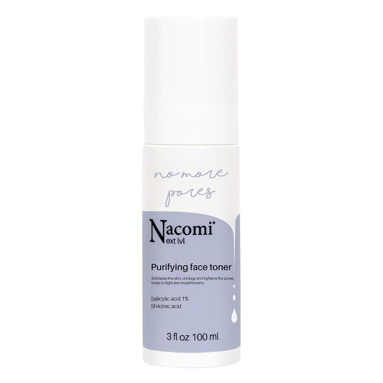 Nacomi, Next Level, Purifying Face Toner, oczyszczający tonik do twarzy, 100 ml