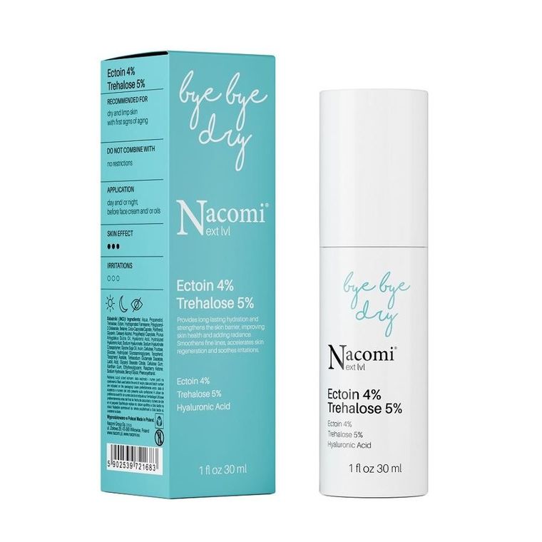 Nacomi, Next Level, serum, ektoina 4% trehaloza 5%, 30 ml