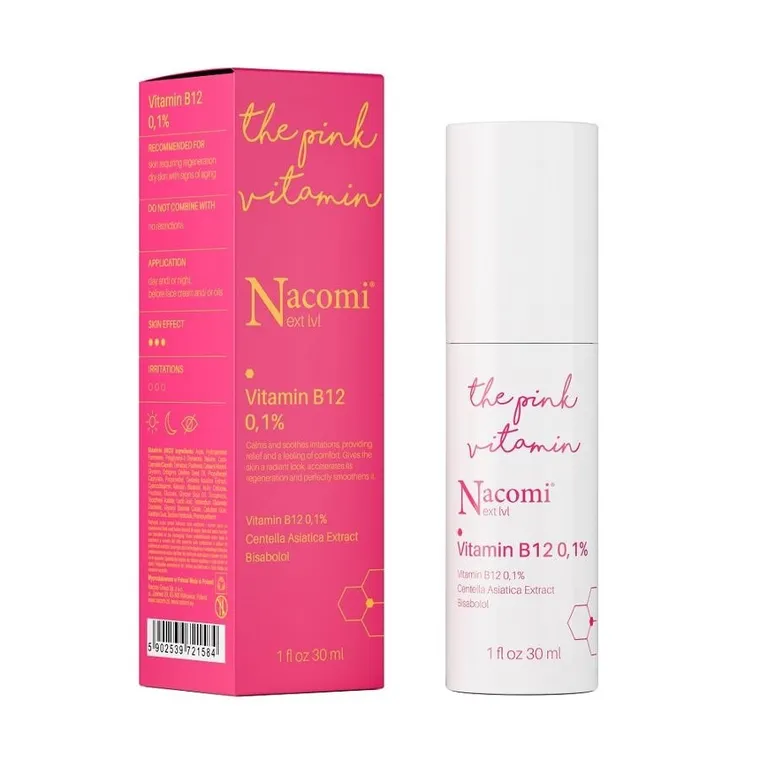 Nacomi, Next Level, serum, witamina B12 0.1%, 30 ml