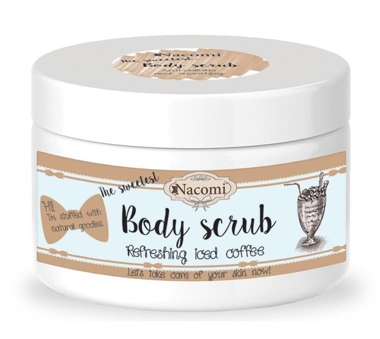 Nacomi, peeling do ciała, Refreshing Iced Coffee, 100 ml
