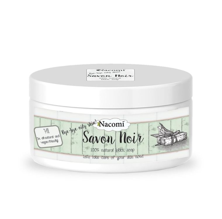 Nacomi, Savon Noir, mydło czarne, 100 ml