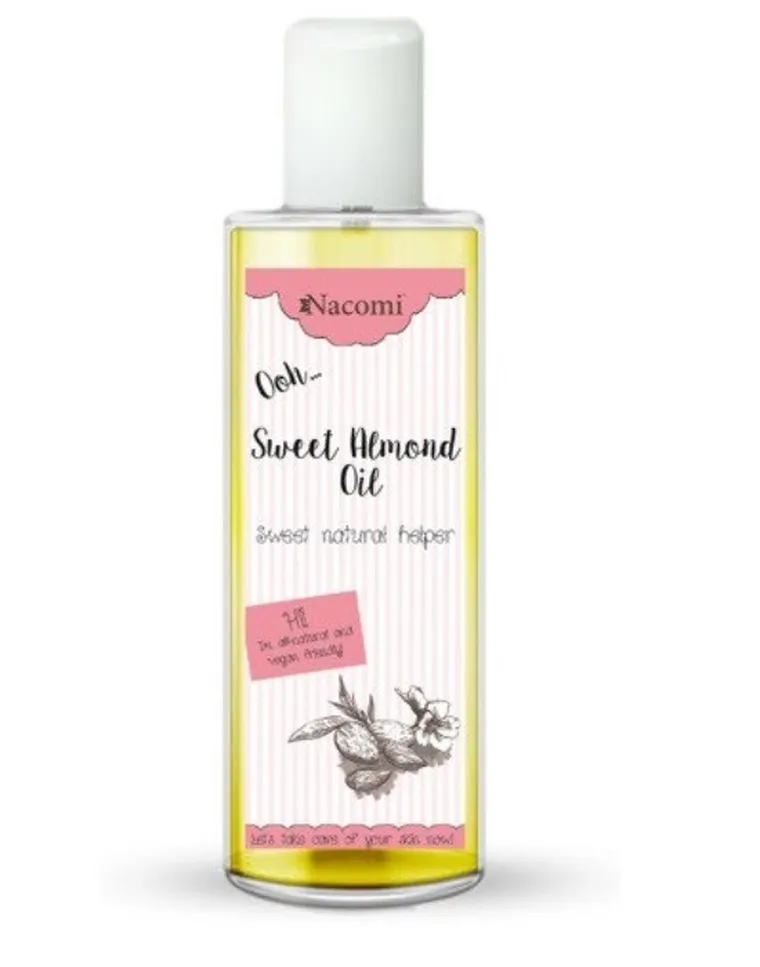 Nacomi, Sweet Almond Oil, olej ze słodkich migdałów, 250 ml