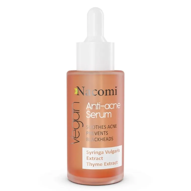Nacomi, Vegan Anti-Acne Serum, przeciwtrądzikowe serum do twarzy, 40 ml