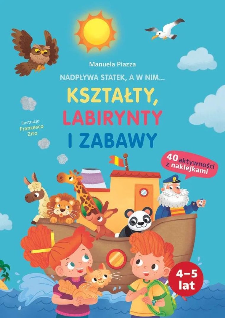 Nadpływa statek, a w nim... kształty, labirynty i zabawy