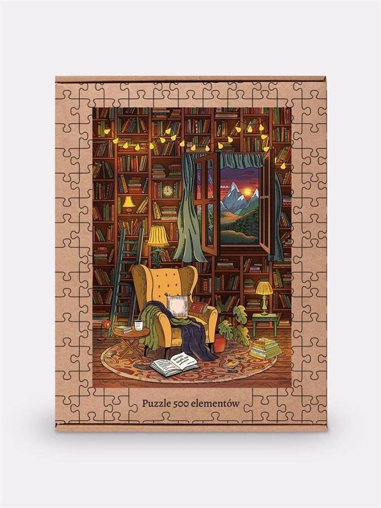 Nadwyraz, Dla mola książkowego, puzzle, 500 elementów