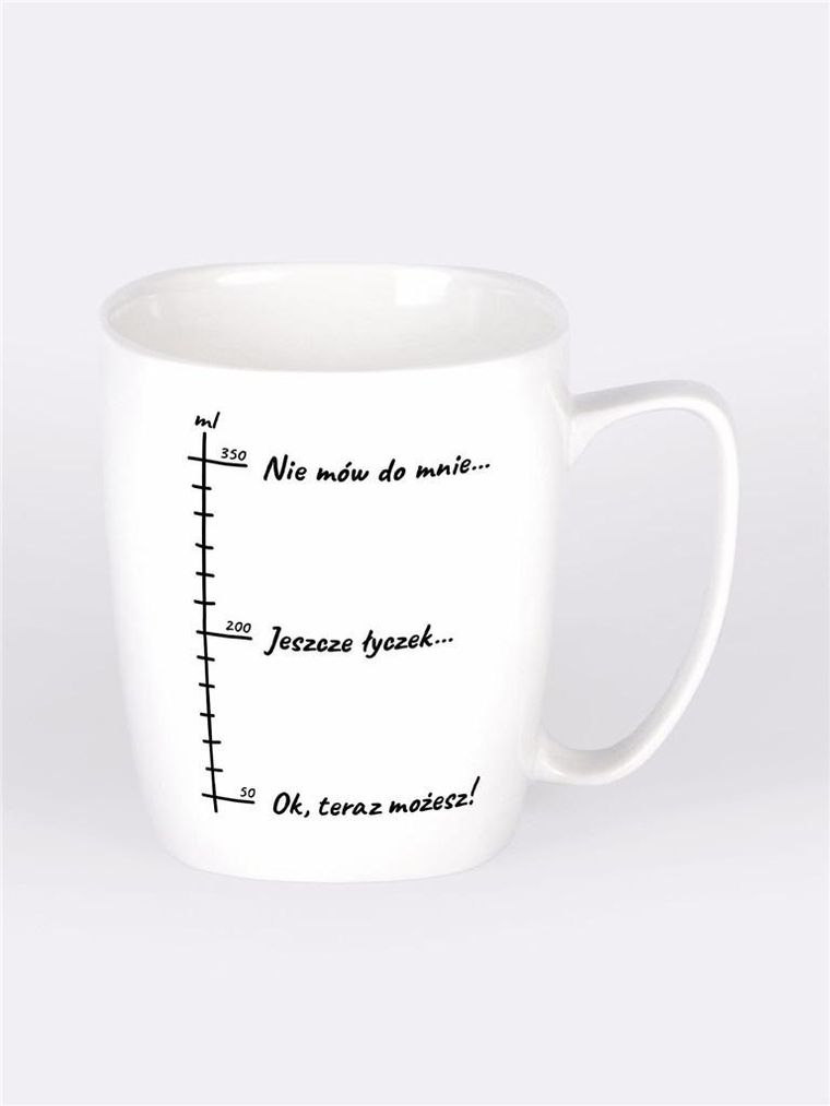 Nadwyraz.com, kubek, nie mów do mnie