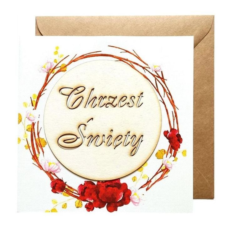 Naem, kartka, Chrzest Święty