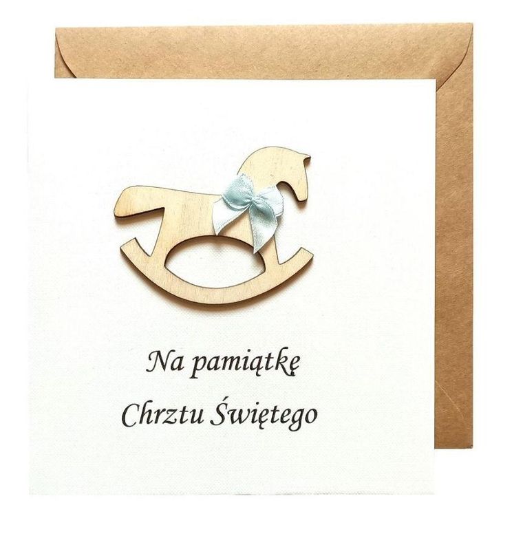 Naem, kartka, Chrzest Święty