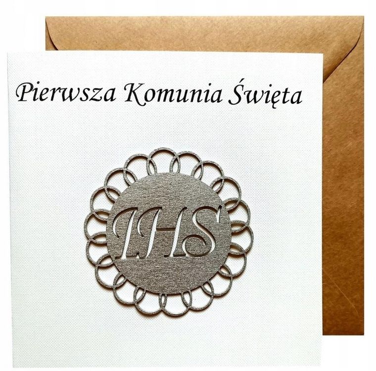 Naem, kartka, Pierwsza Komunia Święta