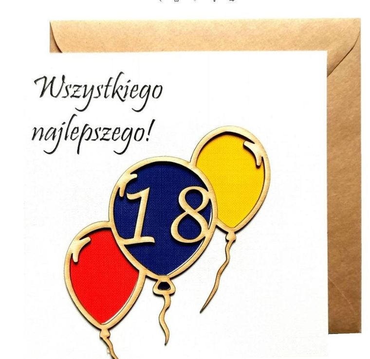 Naem, kartka urodzinowa