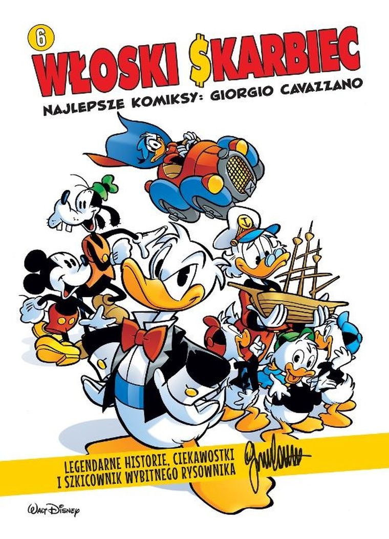 Najlepsze komiksy. Giorgio Cavazzano. Tom 6. Włoski Skarbiec