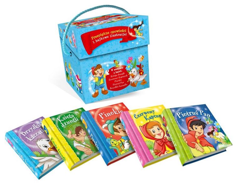 Najpiękniejsze bajki. Pudełko z bajkami