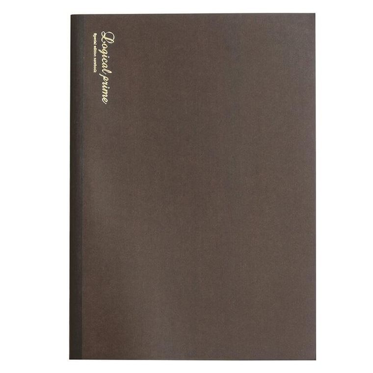 Nakabayashi, notatnik, A4, Logical Prime PT, brązowy, 1 szt.