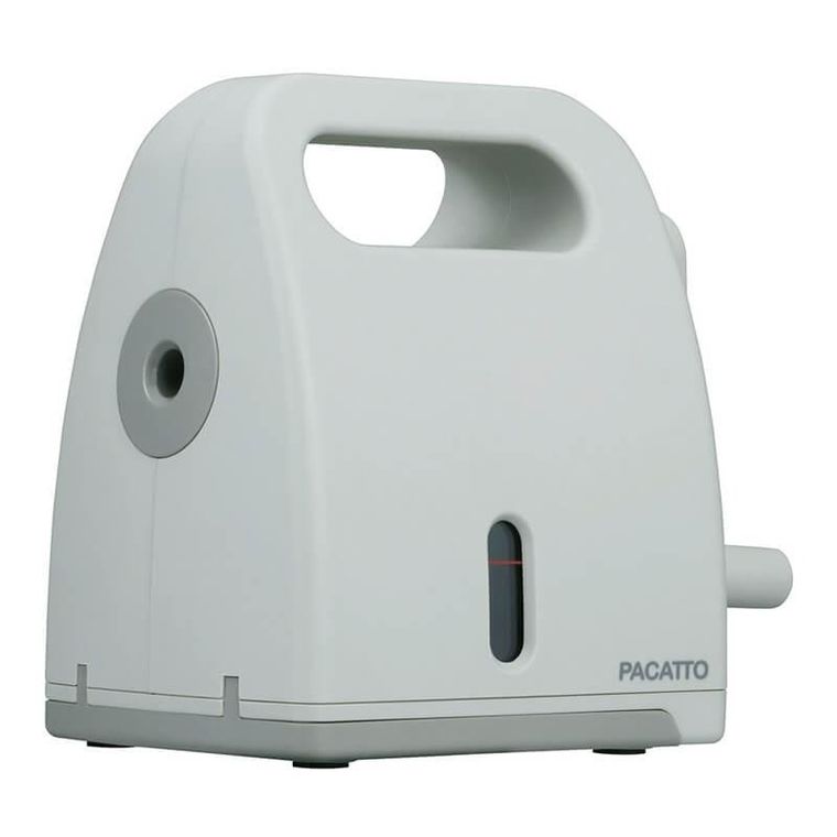 Nakabayashi, Pacatto, temperówka z rączką, biała, 1 szt.