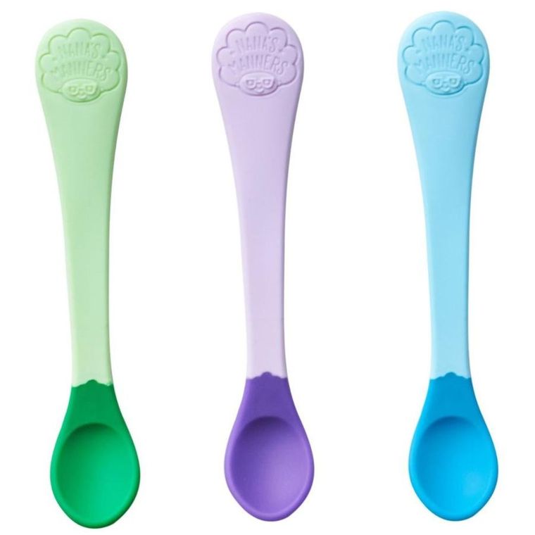 Nana's Manners, łyżeczki do rozszerzania diety, 3 szt.