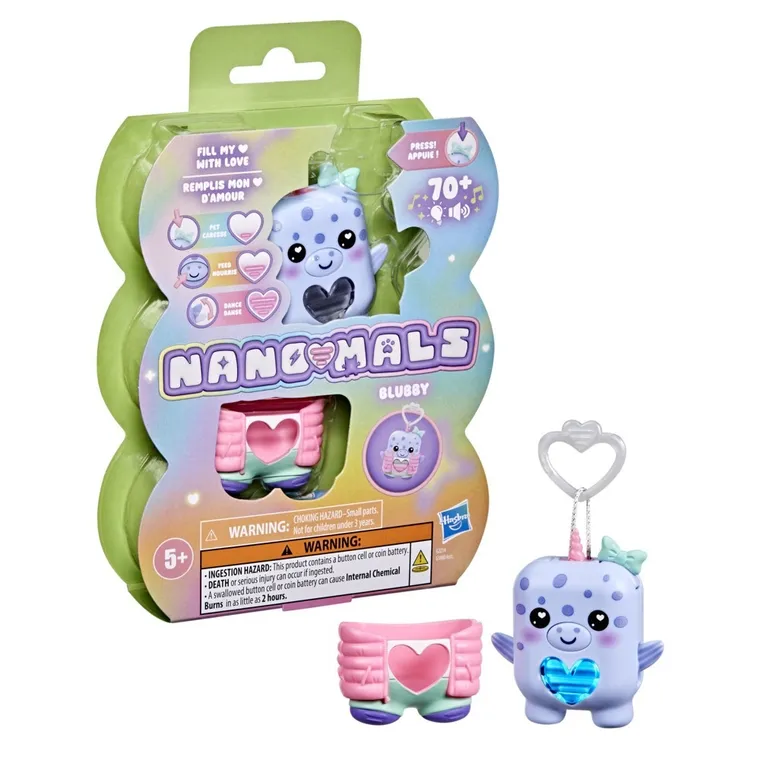 Nano-Mals, Narwalica Blubby, figurka elektroniczna