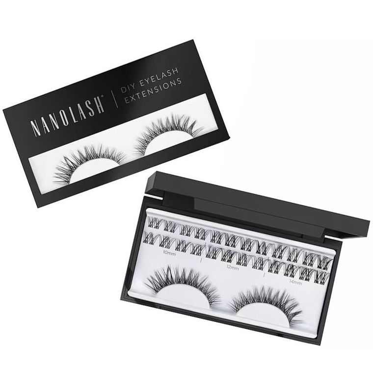 Nanolash, DIY Eyelash Extensions sztuczne rzęsy w kępkach Charm, 36 szt.