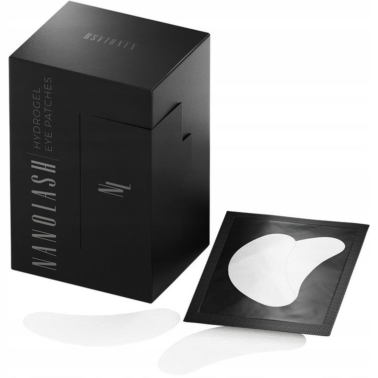 Nanolash, Hydrogel Eye Patches, hydrożelowe płatki do przedłużania rzęs, 50 par