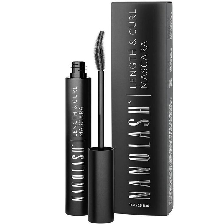 Nanolash, Length & Curl Mascara, wydłużający i podkręcający tusz do rzęs, 10 ml