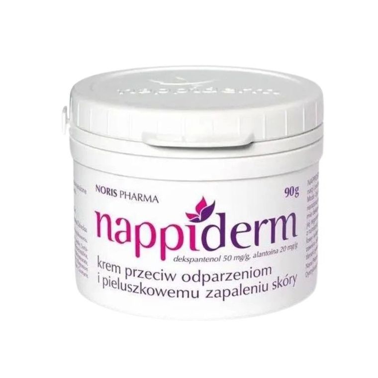 Nappiderm, krem przeciw odparzeniom, 90 g