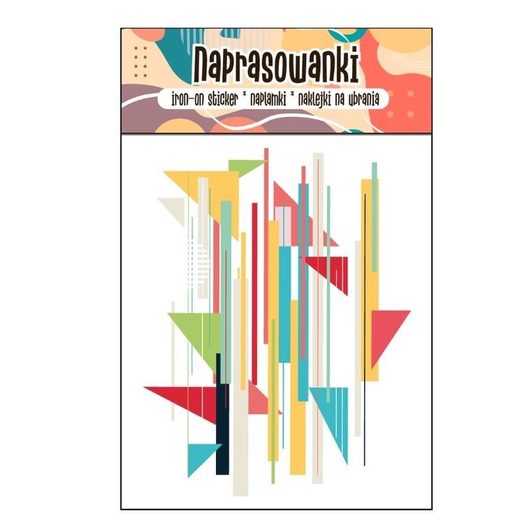 Naprasowanki, naplamki, abstrakcja