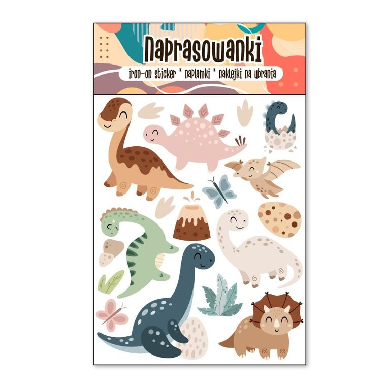 Naprasowanki, naplamki, Dinozaury 2