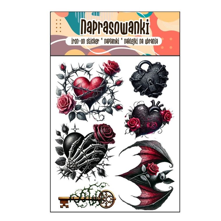 Naprasowanki, naplamki, Gotyk