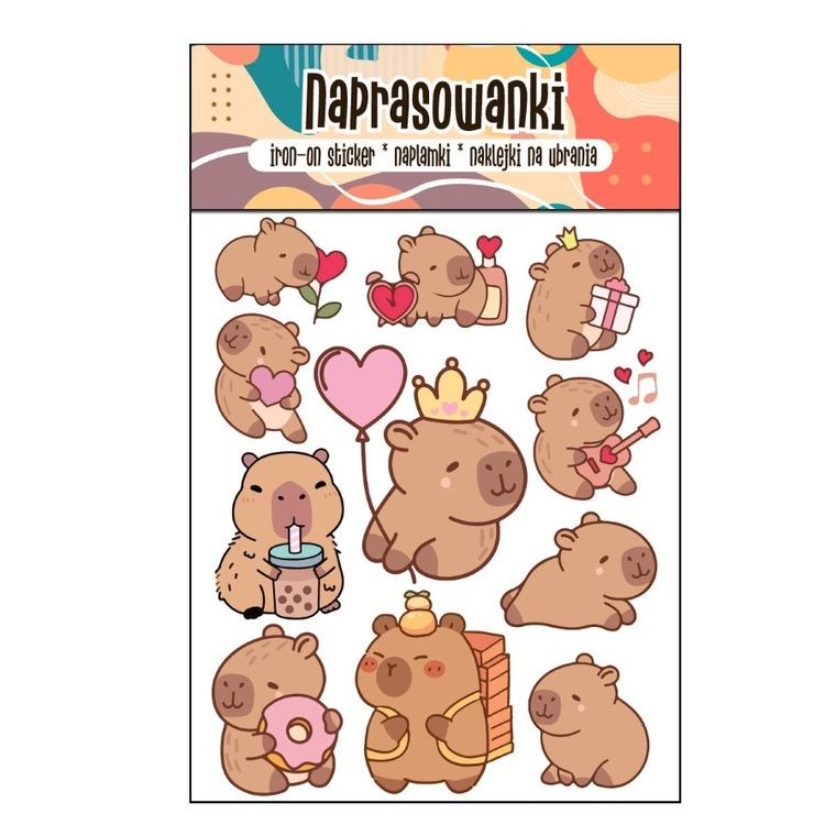 Naprasowanki, naplamki, Kapibara