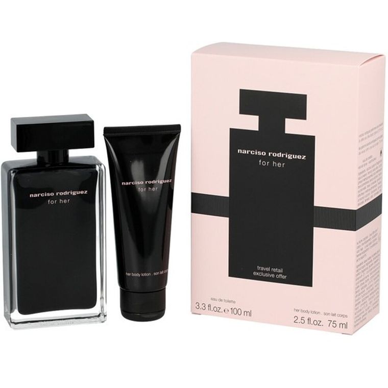 narciso rodriguez for her woda toaletowa 100 ml   zestaw 