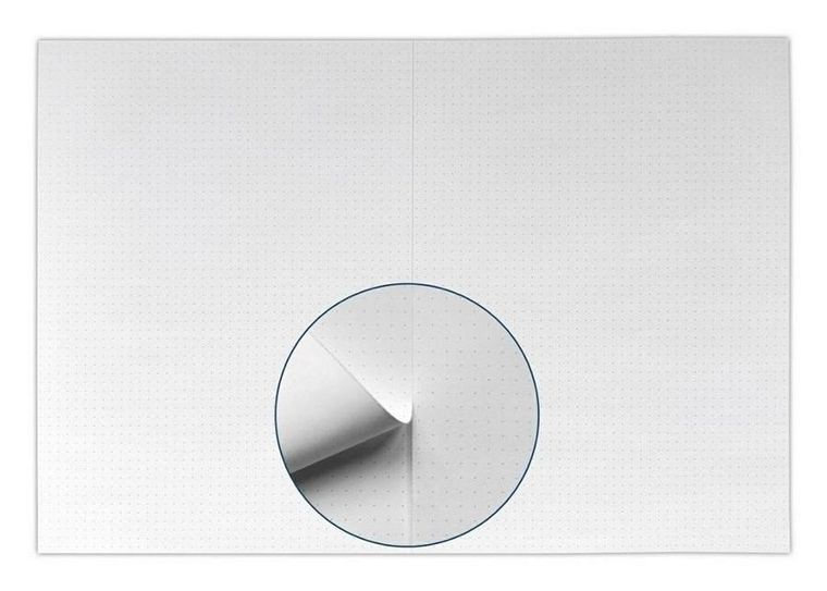 Narcissus, podkładka na biurko w kropki, A3, 30 kartek