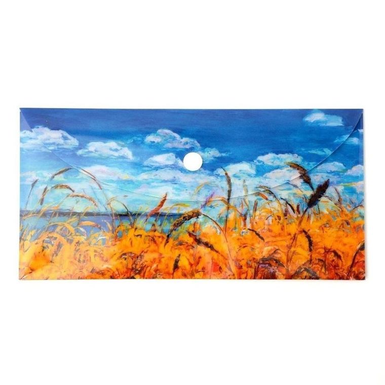 Narcissus, teczka kopertowa, DL, niebo, 1 szt.