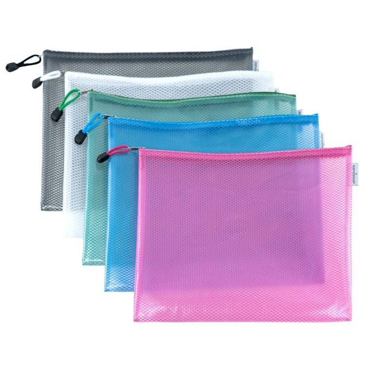 Narcissus, torebka na zamek, mesh, A6, 1 szt.