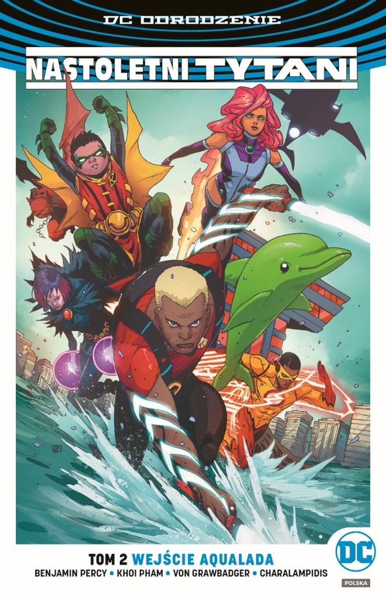 Nastoletni Tytani. DC Odrodzenie. Tom 2. Wejście Aqualada